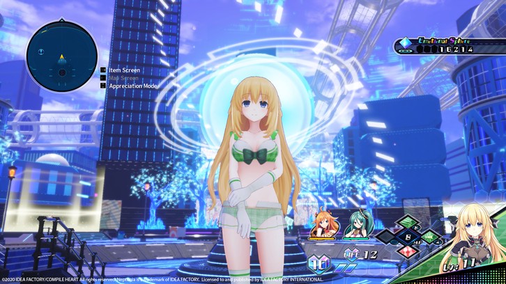 Neptunia Virtual Stars - Bikini Outfit: Goddess Set image