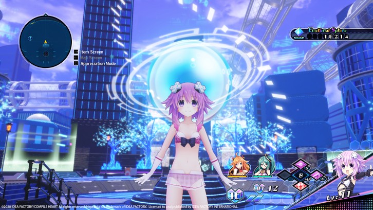 Neptunia Virtual Stars - Bikini Outfit: Goddess Set image