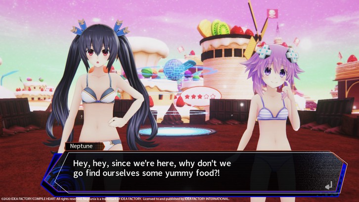 Neptunia Virtual Stars - Swimsuit Outfit: Goddess Set image