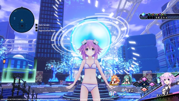 Neptunia Virtual Stars - Swimsuit Outfit: Goddess Set image