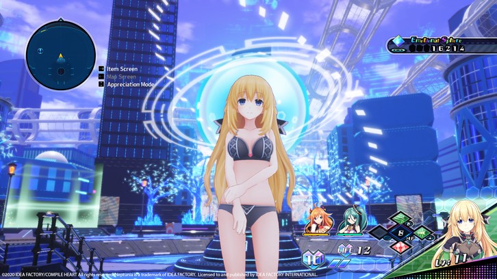 Neptunia Virtual Stars - Swimsuit Outfit: Goddess Set image