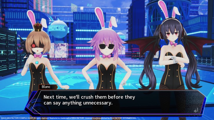 Neptunia Virtual Stars - Bunny Outfit: Goddess Set image