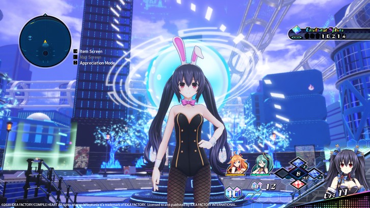 Neptunia Virtual Stars - Bunny Outfit: Goddess Set image