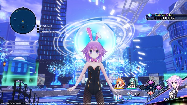 Neptunia Virtual Stars - Bunny Outfit: Goddess Set image