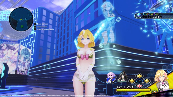 Neptunia Virtual Stars - Bikini Outfit: V-Idol Set image