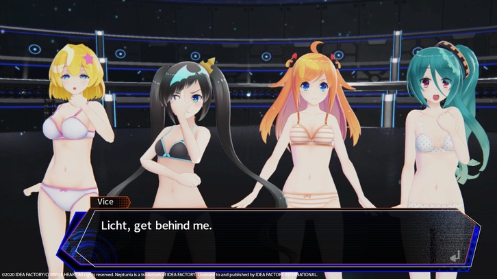 Neptunia Virtual Stars - Swimsuit Outfit: V-Idol Set image