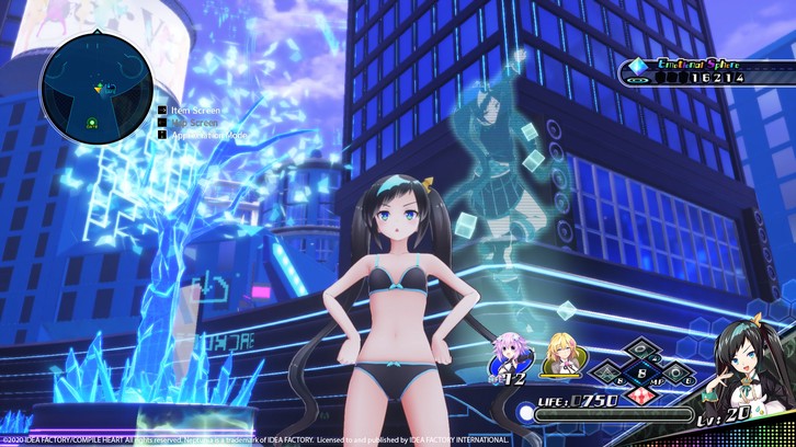 Neptunia Virtual Stars - Swimsuit Outfit: V-Idol Set image