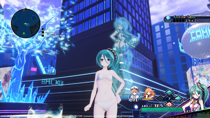 Neptunia Virtual Stars - Swimsuit Outfit: V-Idol Set image