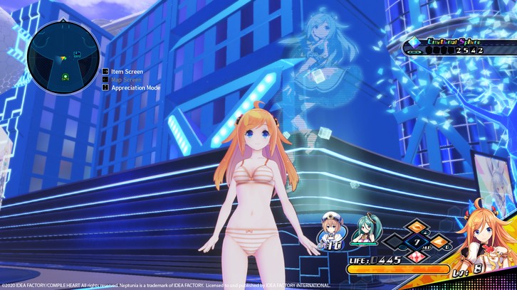 Neptunia Virtual Stars - Swimsuit Outfit: V-Idol Set image