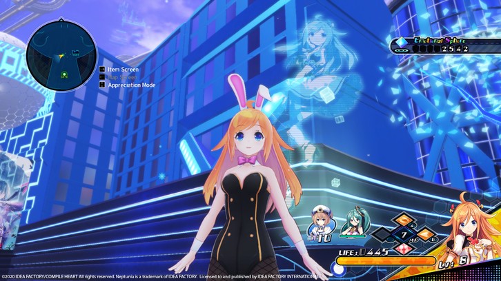 Neptunia Virtual Stars - Bunny Outfit: V-Idol Set image