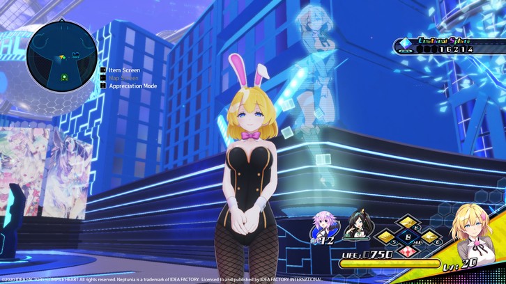 Neptunia Virtual Stars - Bunny Outfit: V-Idol Set image