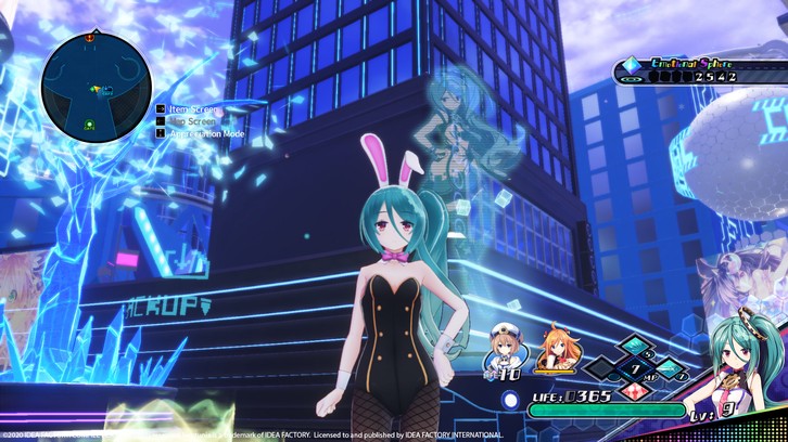 Neptunia Virtual Stars - Bunny Outfit: V-Idol Set image