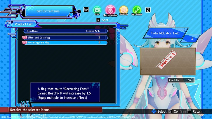 Neptunia Virtual Stars - Item Booster Pack image