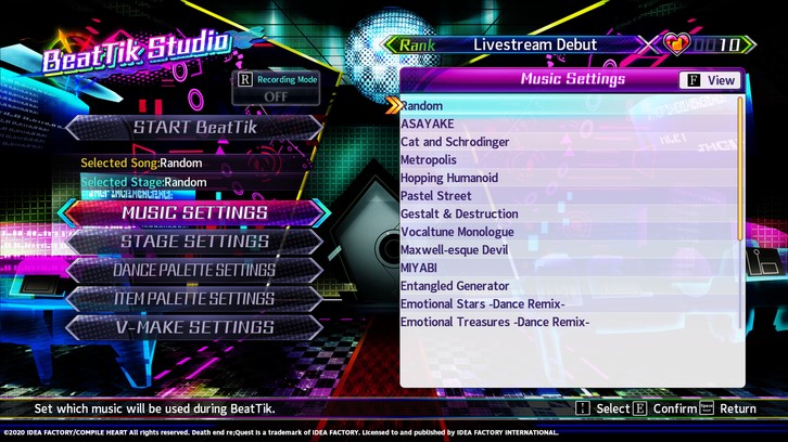 Neptunia Virtual Stars - Unlock All BeatTik Songs image