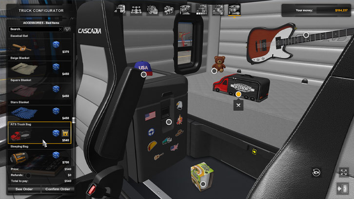 American Truck Simulator - Cabin Accessories image