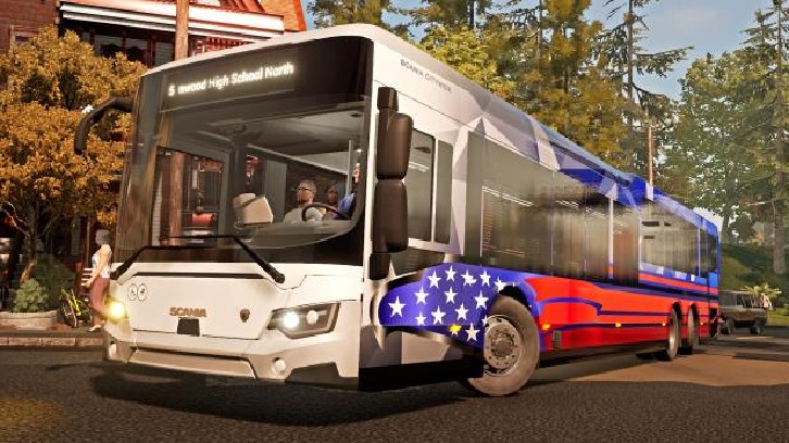 Bus Simulator 21 - USA Skin Pack image