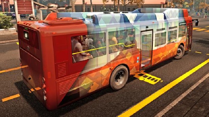Bus Simulator 21 - USA Skin Pack image