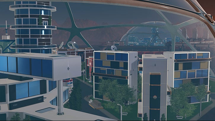 Surviving Mars: In-Dome Buildings Pack image
