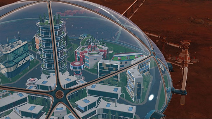 Surviving Mars: In-Dome Buildings Pack image