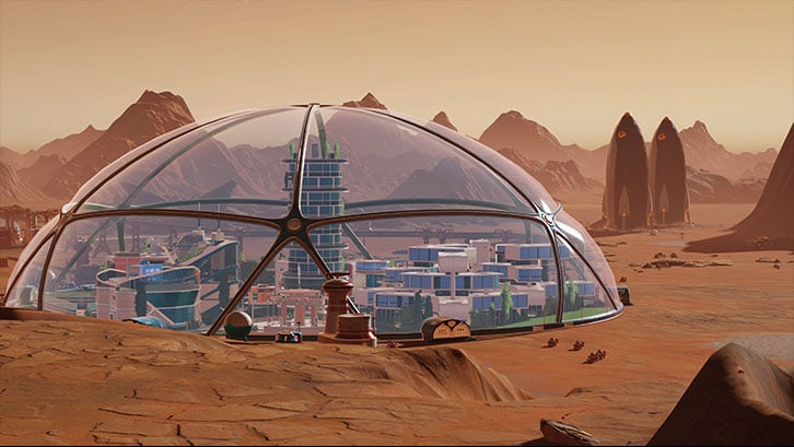 Surviving Mars: In-Dome Buildings Pack image
