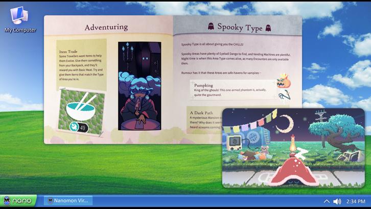 Nanomon Virtual Pet Steam Key screenshot from the video game thumbnail 4