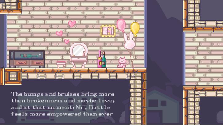 Mr.Bottle and his dream Steam Key screenshot from the video game thumbnail 3