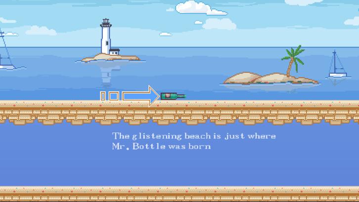 Mr.Bottle and his dream Steam Key screenshot from the video game thumbnail 5