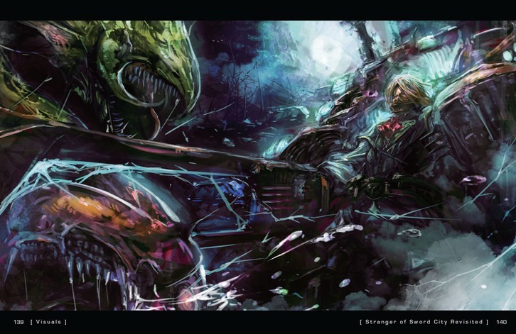 Saviors of Sapphire Wings / Stranger of Sword City Revisited - "Journey from Savior to Stranger" Art Book image