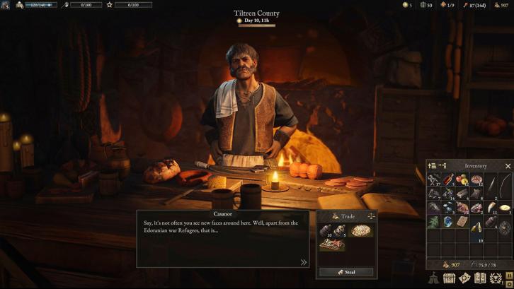 Wartales Steam Key screenshot from the video game thumbnail 4