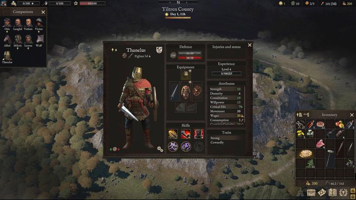 Wartales Steam Key screenshot from the video game thumbnail 6