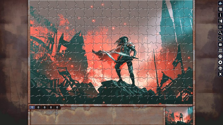 Pixel Puzzles Illustrations & Anime - Jigsaw Pack: Warriors image