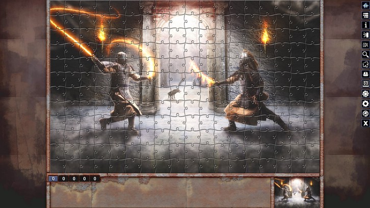 Pixel Puzzles Illustrations & Anime - Jigsaw Pack: Warriors image