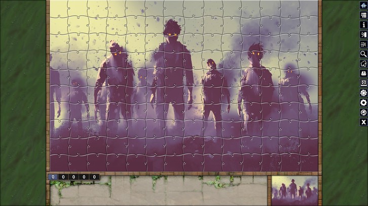 Pixel Puzzles Illustrations & Anime - Jigsaw Pack: Zombies image