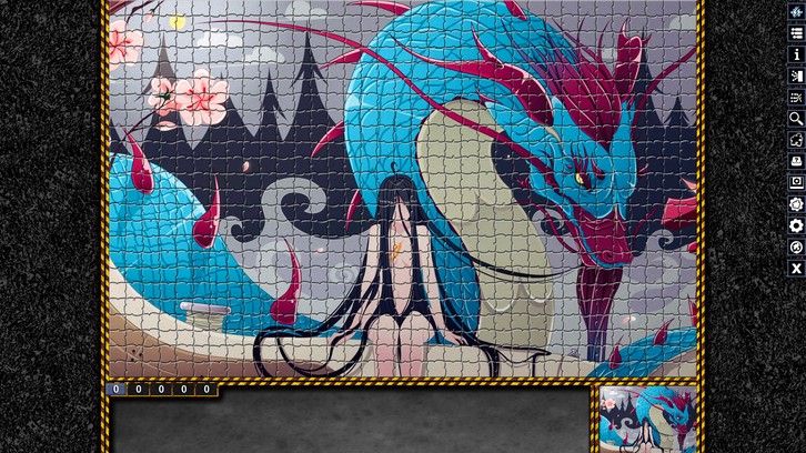 Pixel Puzzles Illustrations & Anime - Jigsaw Pack: Dragons image