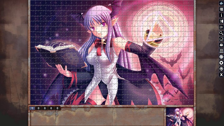 Pixel Puzzles Illustrations & Anime - Jigsaw Pack: Dark Sideded image