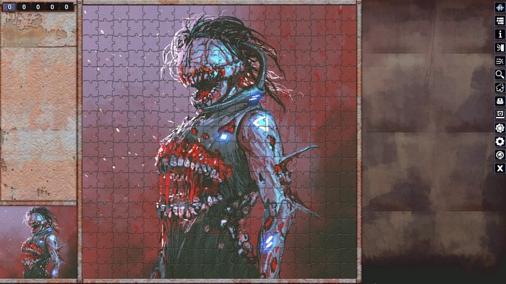 Pixel Puzzles Illustrations & Anime - Jigsaw Pack: Horror image
