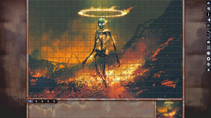 Pixel Puzzles Illustrations & Anime - Jigsaw Pack: Horror image