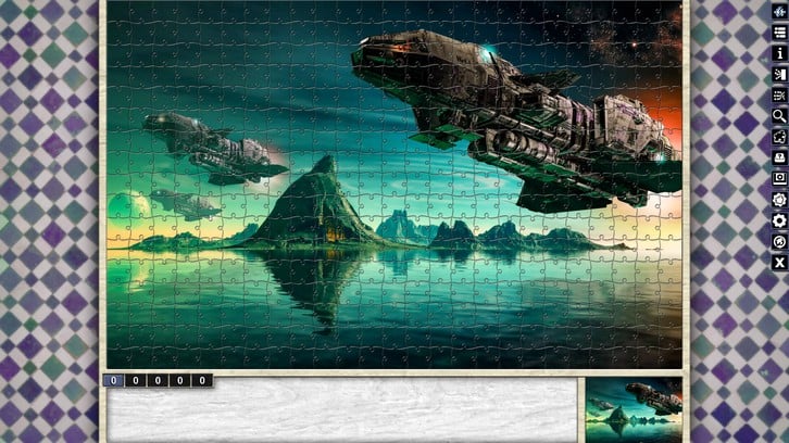 Pixel Puzzles Illustrations & Anime - Jigsaw Pack: Space image