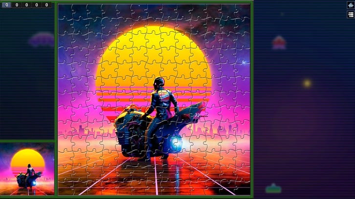 Pixel Puzzles Illustrations & Anime - Jigsaw Pack: Cyberpunk image