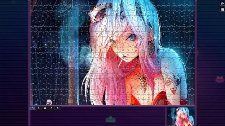 Pixel Puzzles Illustrations & Anime - Jigsaw Pack: Cyberpunk image