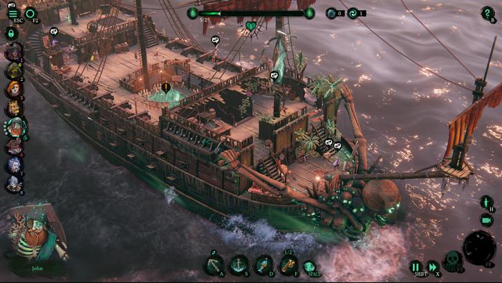 Shadow Gambit: The Cursed Crew Steam Key screenshot from the video game thumbnail 3