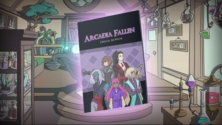 Arcadia Fallen II - Art Book Steam Key screenshot from the video game thumbnail 2