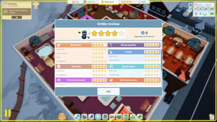 Hotel Architect Steam Key screenshot from the video game thumbnail 6