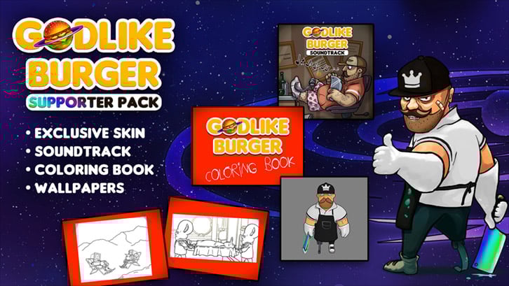 Godlike Burger - Supporter Pack image