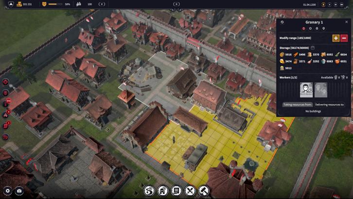 Feudal Baron: King's Land Steam Key screenshot from the video game thumbnail 2