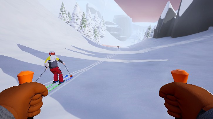 Skiing VR image