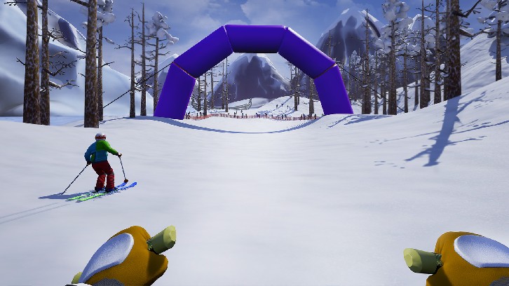 Skiing VR image