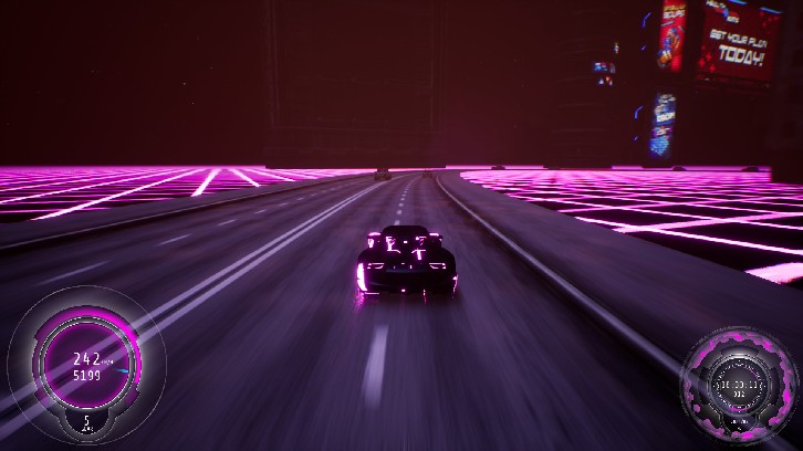 Synthwave Burnout image