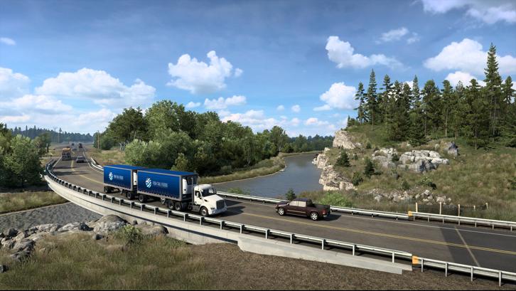 American Truck Simulator - Montana Steam Key screenshot from the video game thumbnail 2