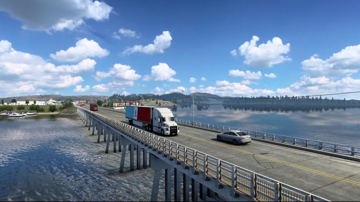 American Truck Simulator - Montana Steam Key screenshot from the video game thumbnail 6